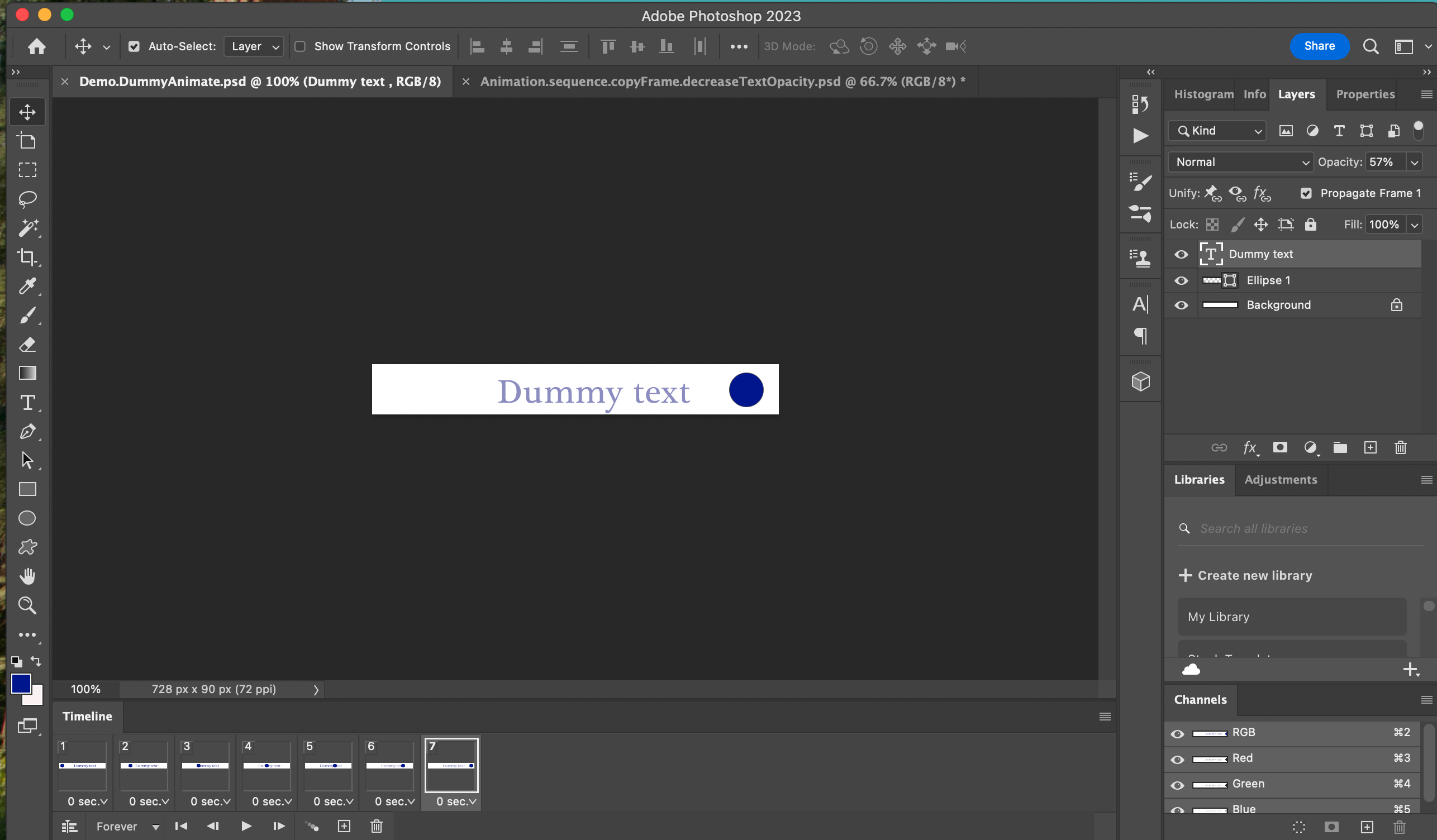 Animation with Photoshop | Digital Imaging COMS 226